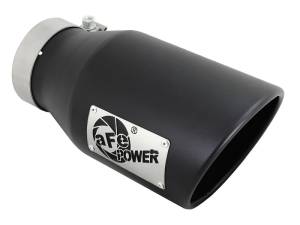 aFe - aFe Diesel Exhaust Tip Bolt On Black 4in Inlex x 6in Outlet x 12in - 49T40601-B12 - Image 1