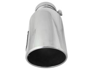 aFe - aFe MACH Force-XP 304 SS Single Wall Polished Exhaust Tip Pair 4in Inlet x 6in Outlet x 15in L - 49T40606-P15 - Image 4