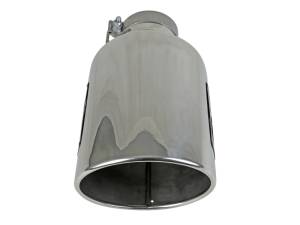 aFe - aFe Power MACH Force-Xp 304 Stainless Steel Clamp-on Exhaust Tip - Polished - 49T40801-P15 - Image 3