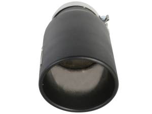 aFe - aFe MACH Force-XP 409 SS Right Side Single Wall Exhaust Tip 5in Inlet x 7in Outlet x 15in L - 49T50701-B15 - Image 2