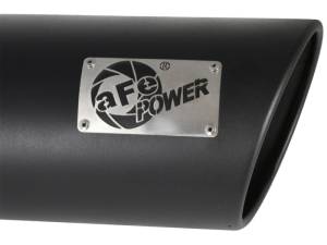 aFe - aFe MACH Force-XP 409 SS Right Side Single Wall Exhaust Tip 5in Inlet x 7in Outlet x 15in L - 49T50701-B15 - Image 3