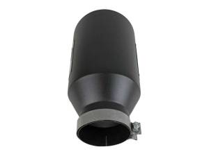 aFe - aFe Power Universal 5in Inlet 8in Outet MACH Force-XP Clamp-On Exhaust Tip - Black - 49T50801-B15 - Image 4
