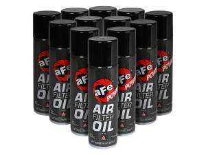 aFe - aFe MagnumFLOW Air Filter Oil 13oz Aerosol (12 Pack) - 90-10512L - Image 1