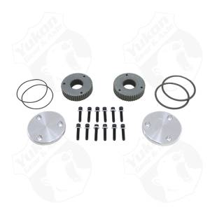 Yukon Gear & Axle - Yukon Gear & Axle Hardcore Drive Flange Kit For Dana 60 / 30 Spline Outer Stubs. Yukon Engraved Caps - YHC50003 - Image 2