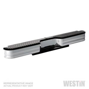 Westin - Westin/Fey 67-96 F-Series Style Side / 97-98 F-250/350 HD Surestep Universal Bumper - Silver - 20022 - Image 1