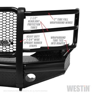 Westin - Westin/HDX Bandit 11-16 Ford F-250 / F-350 Front Bumper - Black - 58-31115 - Image 10