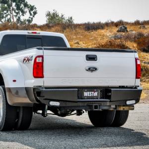 Westin - Westin 11-16 Ford F-250/350 HDX Bandit Rear Bumper - Black - 58-341115 - Image 5