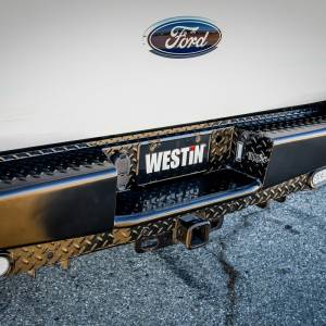 Westin - Westin 17-21 Ford F-250/350 HDX Bandit Rear Bumper - Black - 58-341125 - Image 5