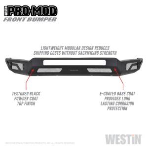 Westin - Westin 2011-2016 Ford F-250/350/450/550 Super Duty Pro-Mod Front Bumper - 58-41205 - Image 13