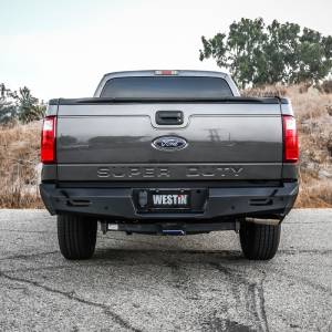 Westin - Westin 11-16 Ford F-250/350/450/550 Super Duty Pro-Series Rear Bumper - Textured Black - 58-421205 - Image 4