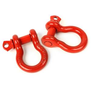 Rugged Ridge - Rugged Ridge Red 3/4in D-Shackles - 11235.08 - Image 5