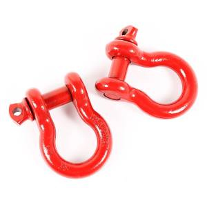 Rugged Ridge - Rugged Ridge Red 7/8in D-Shackles - 11235.13 - Image 5