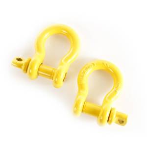 Rugged Ridge - Rugged Ridge Yellow 3/4in D-Rings - 11235.15 - Image 1
