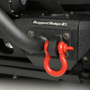 Rugged Ridge - Rugged Ridge Red 9500lb 3/4in D-Ring - 11235.20 - Image 3