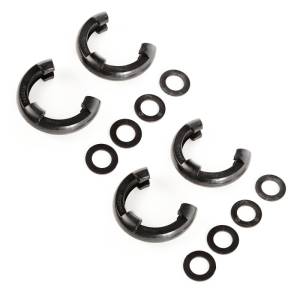 Rugged Ridge - Rugged Ridge 3/4in Black D-Ring Isolator Kit - 11235.60 - Image 1