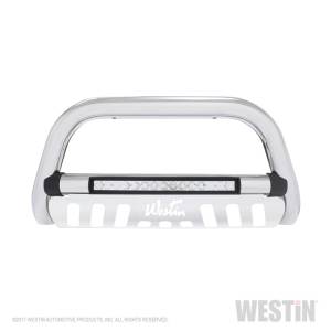 Westin - Westin 2017-2018 Ford F-250/350 Ultimate LED Bull Bar - Chrome - 32-3900L - Image 2