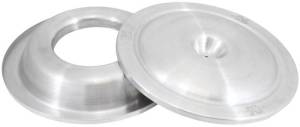 K&N Engineering - K&N Engineering 16in Spun Aluminum Top & Bottom Plate - 85-6852 - Image 1