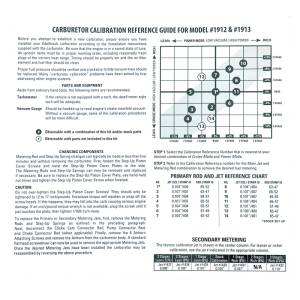 Edelbrock - Edelbrock Calibration Kit for 1912 / 1913 - 1949 - Image 5