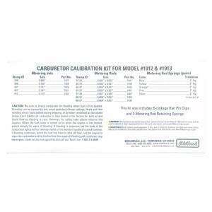 Edelbrock - Edelbrock Calibration Kit for 1912 / 1913 - 1949 - Image 7
