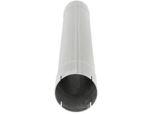 aFe - aFe MACHForce XP Exhausts Muffler Delete Aluminized 4 ID In/Out 8 Dia - 49-91003 - Image 2