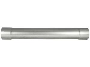 aFe - aFe MACHForce XP Exhausts Muffler Delete Aluminized 4 ID In/Out 8 Dia - 49-91003 - Image 4