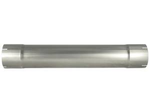 aFe - aFe Power MachForce XP Mufflers 5in T409 Stainless Steel Exhaust Muffler Delete Pipe - 49-91041 - Image 2