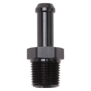 Edelbrock - Edelbrock Hose End Straight 3/8In NPT to 3/8In Barb Black Anodize - 8117 - Image 2