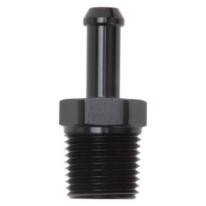 Edelbrock - Edelbrock Hose Fittings Straight 1/2In NPT to 3/8In Barb Black Anodize - 8185 - Image 4