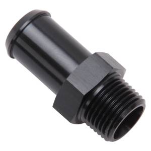 Edelbrock - Edelbrock Hose End Straight 3/8In NPT to 5/8In Barb Black Anodize - 8187 - Image 3