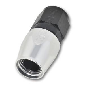 Russell - Russell Performance -6 AN Black/Silver Straight Full Flow Hose End - 610023 - Image 5