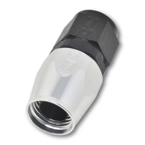 Russell - Russell Performance -8 AN Black/Silver Straight Full Flow Hose End - 610033 - Image 5