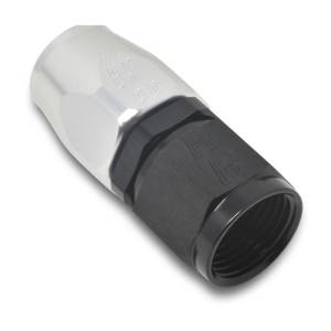 Russell - Russell Performance -12 AN Black/Silver Straight Full Flow Hose End - 610053 - Image 6