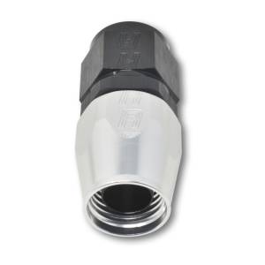 Russell - Russell Performance -16 AN Silver/Black Straight Full Flow Hose End - 610063 - Image 4
