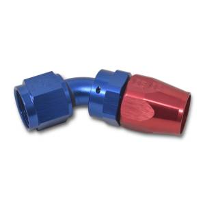Russell - Russell Performance -4 AN Red/Blue 45 Degree Full Flow Hose End - 610080 - Image 4