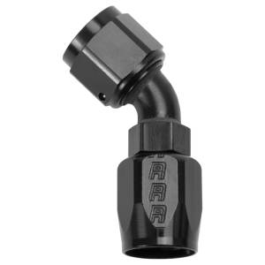 Russell - Russell Performance -4 AN Black 45 Degree Full Flow Hose End - 610085 - Image 3