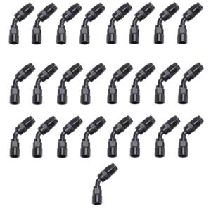 Russell - Russell Performance -4 AN Black 45 Degree Full Flow Hose End - 610085 - Image 4