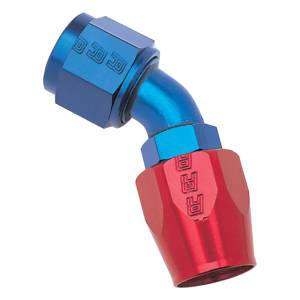 Russell - Russell Performance -8 AN Red/Blue 45 Degree Full Flow Hose End - 610100 - Image 2