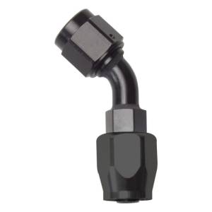 Russell - Russell Performance -8 AN Black 45 Degree Full Flow Hose End - 610105 - Image 2