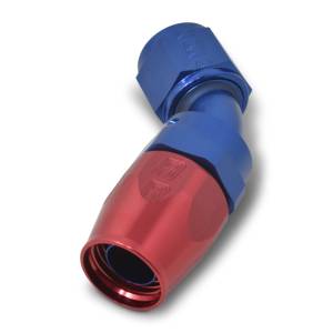 Russell - Russell Performance -10 AN Red/Blue 45 Degree Full Flow Hose End - 610110 - Image 5