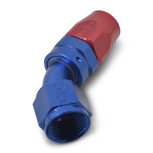 Russell - Russell Performance -10 AN Red/Blue 45 Degree Full Flow Hose End - 610110 - Image 6