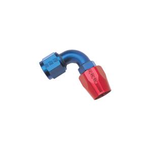 Russell - Russell Performance -6 AN Red/Blue 90 Degree Full Flow Hose End - 610160 - Image 2