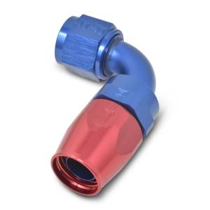 Russell - Russell Performance -6 AN Red/Blue 90 Degree Full Flow Hose End - 610160 - Image 5