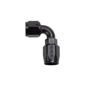 Russell - Russell Performance -8 AN Black 90 Degree Full Flow Hose End - 610175 - Image 1