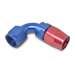 Russell - Russell Performance -10 AN Red/Blue 90 Degree Full Flow Hose End - 610180 - Image 4