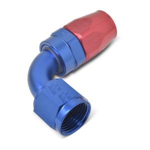 Russell - Russell Performance -10 AN Red/Blue 90 Degree Full Flow Hose End - 610180 - Image 6