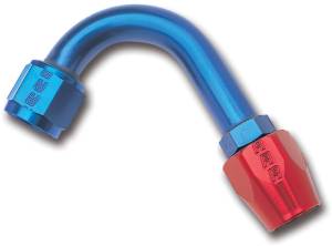 Russell - Russell Performance -6 AN Red/Blue 120 Degree Full Flow Hose End (1in Centerline Radius) - 610220 - Image 3