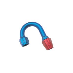 Russell - Russell Performance -6 AN Red/Blue 180 Degree Full Flow Hose End (1in Centerline Radius) - 610260 - Image 2
