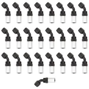 Russell - Russell Performance -4 AN Proclassic Crimp 45 Degree End (O.D. 0.450) (Qty. 25) - 610418 - Image 1