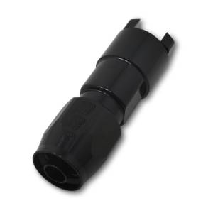 Russell - Russell Performance 3/8in SAE Quick Disc Female to -6 Hose Black Straight Hose End - 611203 - Image 5