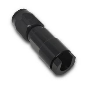 Russell - Russell Performance 3/8in SAE Quick Disc Female to -6 Hose Black Straight Hose End - 611203 - Image 6